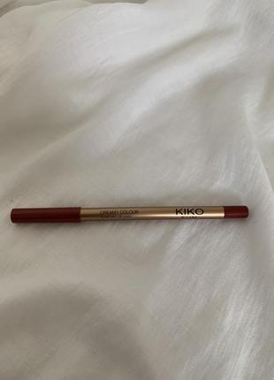 Kiko milano карандаш для губ creamy colour comfort lip liner тон 121 фото