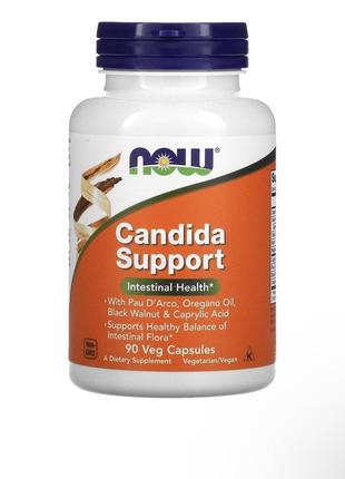 Now foods candida support 90 вегетаріанських капсул