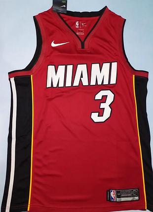Джерси баскетбольная майка исключаемая nba miami heat