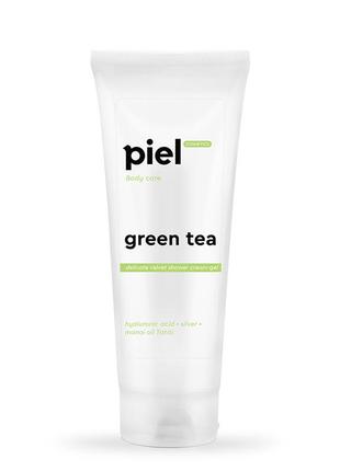 Крем-гель для душа с ароматом зеленого чая piel shower cream-gel green tea 250 мл