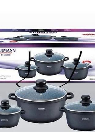 Набір посуду bohmann bh 6006 mrb (6 предметів)3 фото