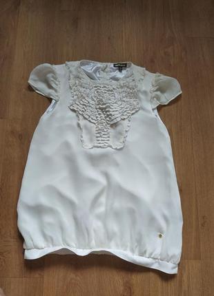 Шикарная блуза с коротким рукавом by simonetta (robertо cavalli)