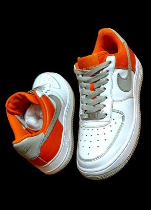 Кросівки nike air force 1 "07" low white orange  stone gray 315115-121 af1