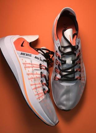 Новинка!   мужские стильные кроссовки nike nike exp-x14 grey orange.1 фото