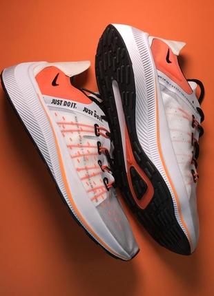 Новинка!   мужские стильные кроссовки nike nike exp-x14 grey orange.4 фото