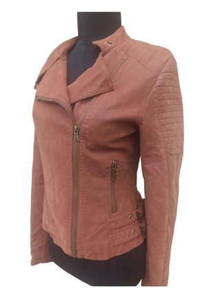 Текстильна куртка косуха review,  коричнева легка куртка