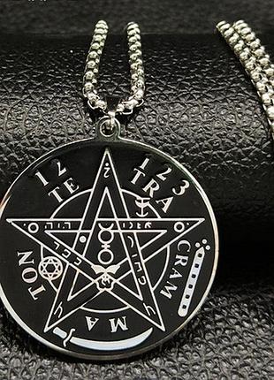 Амулет тетраграмматон из стали