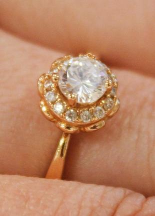 Кільце, камінці swarovski