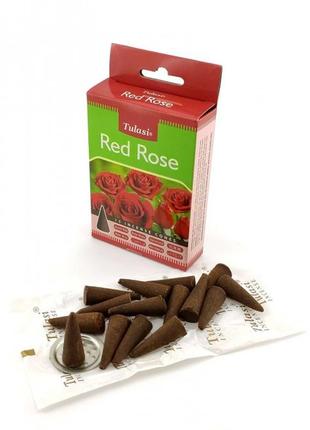 Аромаконусы красна роза red rose tulasi