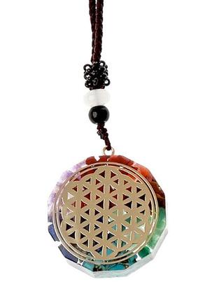 Кулон амулет цветок жизни