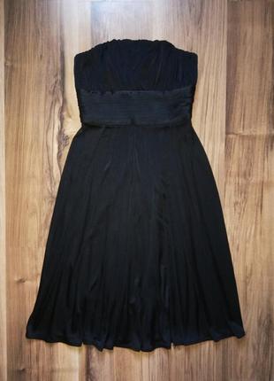 Платье oasis, маленькое чёрное платье, платье корсет.