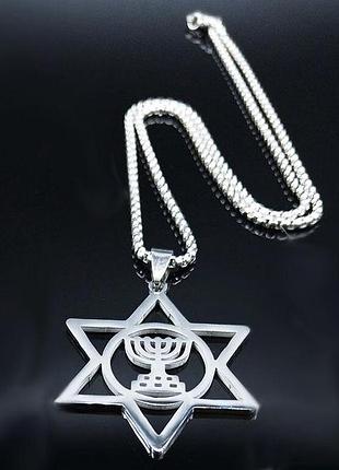 Кулон зірка давида і мінора