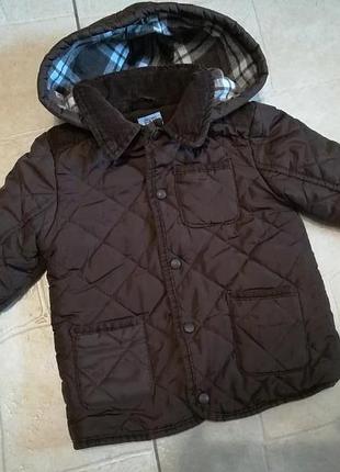 Стьобаний демісезонна куртка на хлопчика 18-24 міс, 92 р.