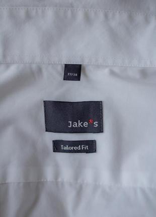 Рубашка белая jake*s8 фото