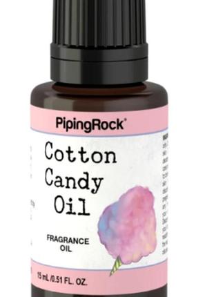 Ефірна олія з ароматом солодкої вати (cotton candy essential oil) від piping rock, 15мл