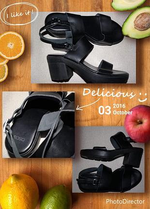 Кожаные босоножки asos