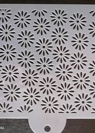 Трафарет ромашки