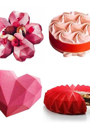 Набор форм для евродесертов