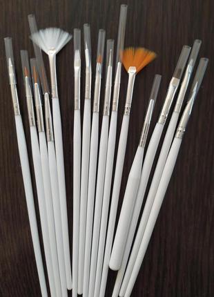 Набір кондитерських пензлів 15 шт.