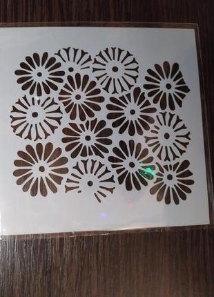 Трафарет ромашки