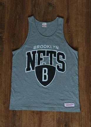 Майка mitchell & ness brooklyn nets