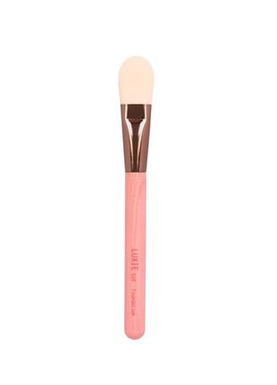 Пензель для тональної основи для макіяжу luxie gaea 510 foundation brush