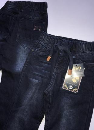 Утеплені джинси на флісі р. 98-1163 фото