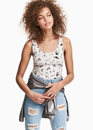Бомбезное боди комбидрес от h&m, p. l