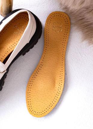 Стельки кожаные  из натуральной кожи 36-46рр