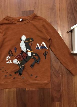 Реглан лонгслив  2-3 года