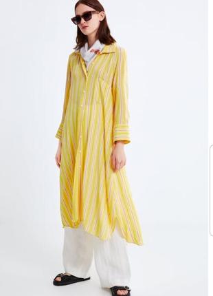 Сукня сорочка zara розмір s-m10 фото