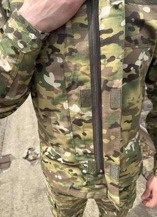 Форма тактична мультикам ріпстоп. костюм кітель + штани військовий армійський4 фото