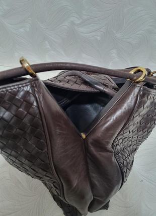 Фирменная кожаная сумка cosci (gucci), оригинал8 фото