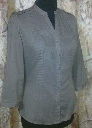 Блуза европа, 100%коттон, 46-48 м раз.