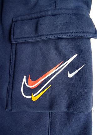 Штани спортивні nike fleece cargo joggers 2021 г (l)6 фото