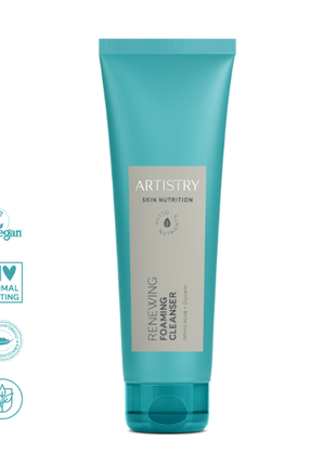 Artistry skin nutrition  відновлювальна пінка для вмивання обличчя amway renewing foaming cleanser