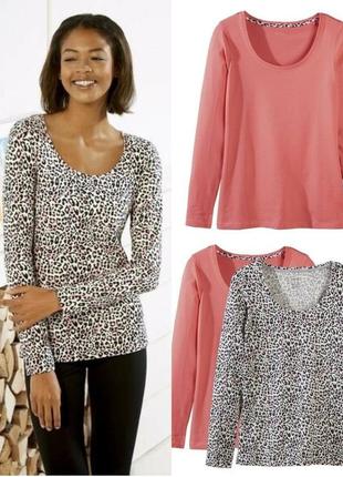 Женский хлопковый реглан лонгслив esmara германия, комплекты и поштучно