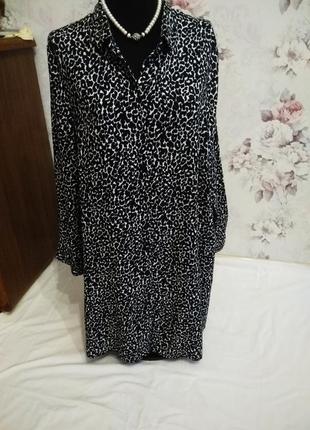 Платье-халат,рубашка 50-52 размер janina4 фото