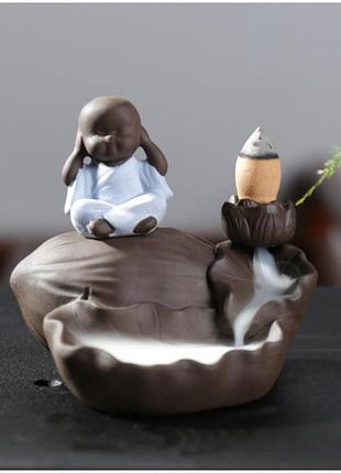 Підставка "рідкий дим" кераміка "кокос нічого не чую"