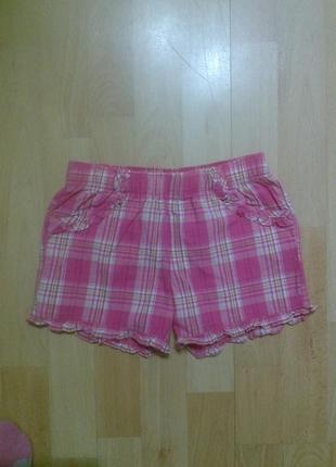Фірмові легкі шорти 5-6 років