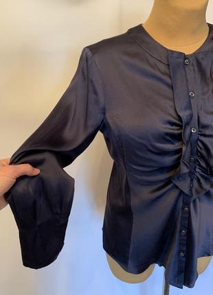 Брендовая блуза из шелка2 фото