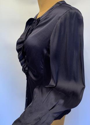 Брендовая блуза из шелка6 фото