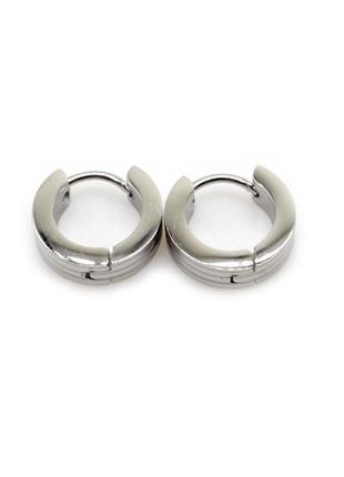 2шт крутые серьги унисекс кольцо сережки для мужчин рок готика4 фото