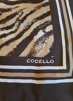Шелковый платок косынка codello