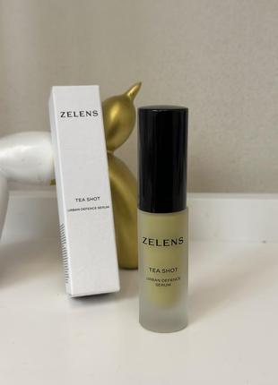 Захисна сироватка для обличчя zelens tea shot urban defence serum