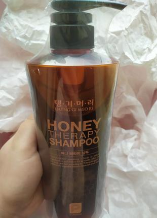 Шампунь для волос медовая терапия daeng gi meo ri honey therapy shampoo