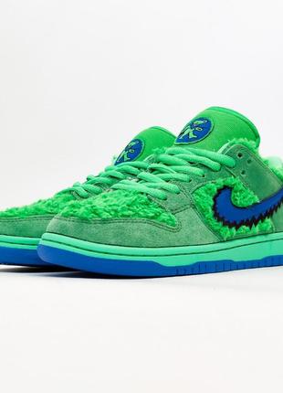 Grateful dead x dunk sb green bear7 фото