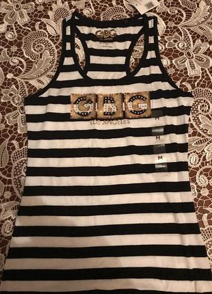 Майка guess оригинал 100%хлопок2 фото