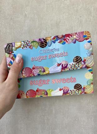 Распродажа! палетка sugar sweet от beauty creation 16 оттенков