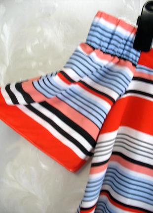 Платье в полоску со спущенными плечами new look3 фото